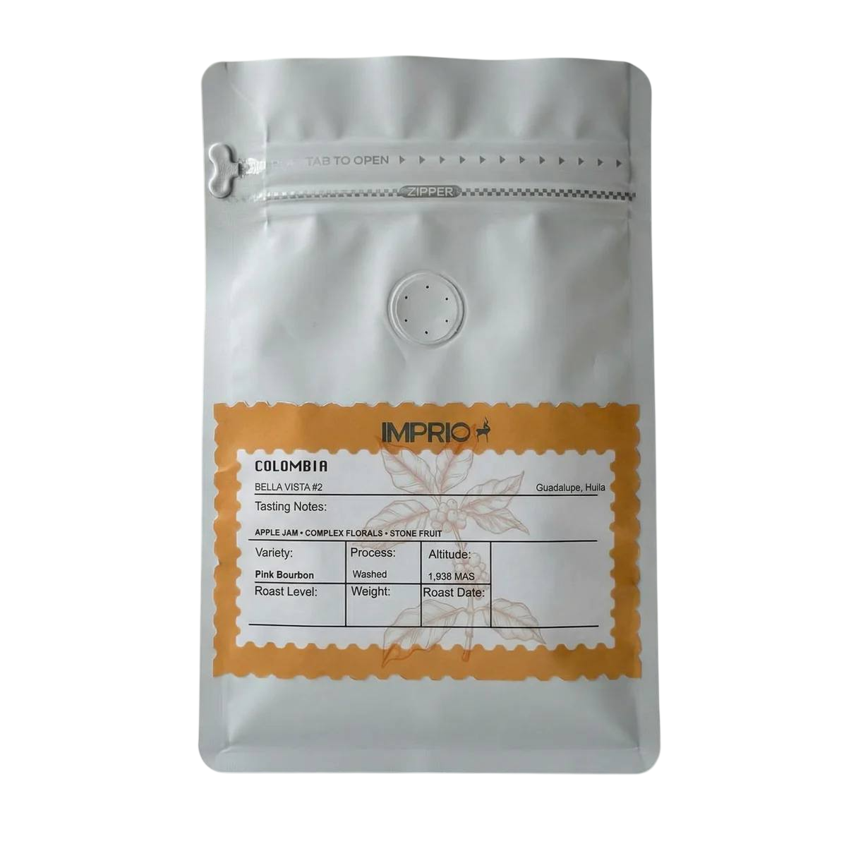 COLOMBIA BELLA VISTA THE ELEGANT CUP